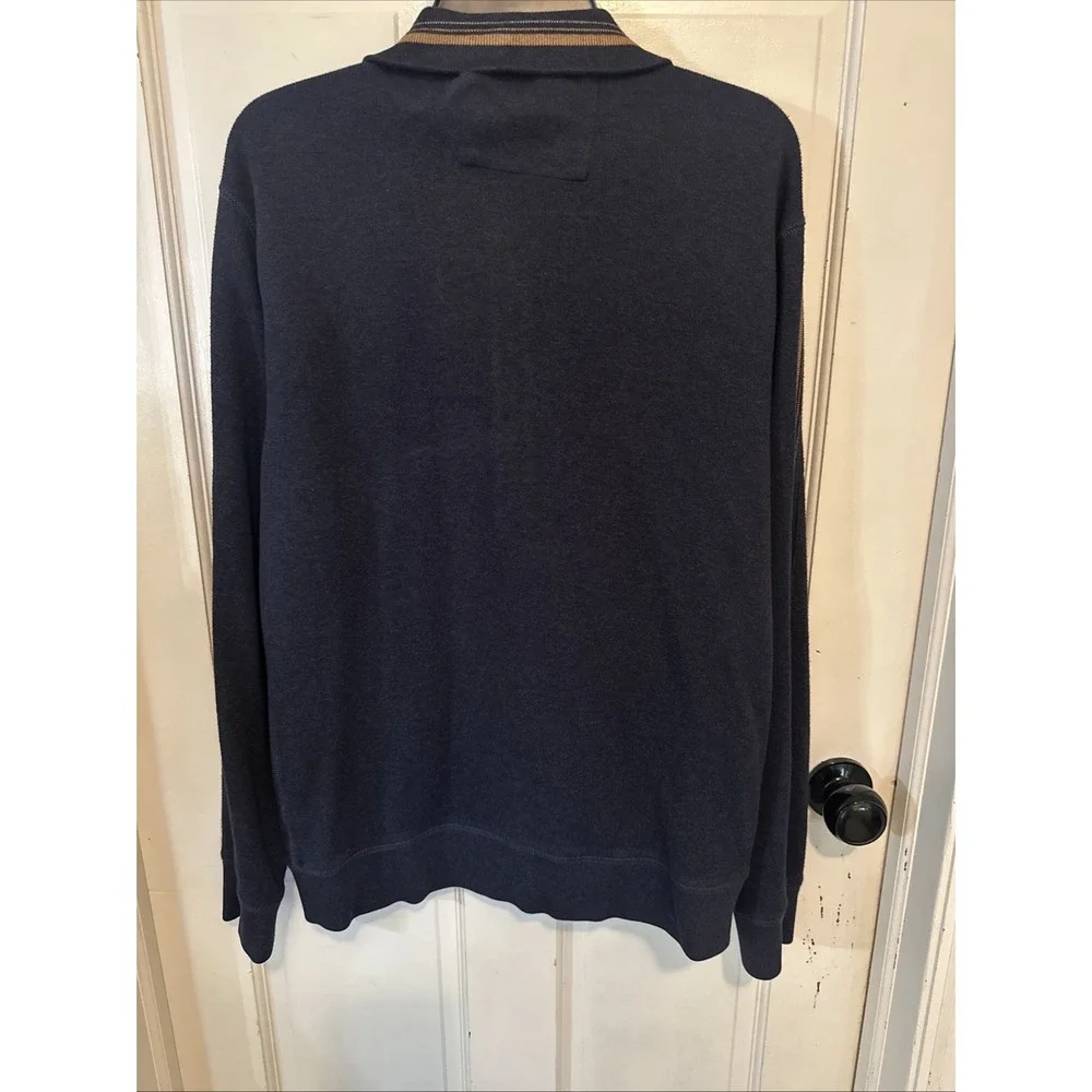 Banana Republic Men's Lg Dark Blue Jacket -‎ Smart Casual Everyday Lightweight